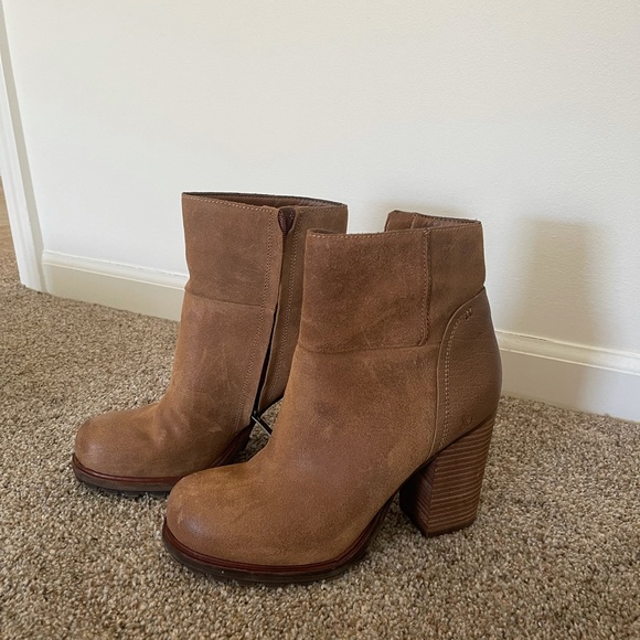Sam Edelman Shoes | Sam Edelman Franklin Boots | Color: Tan | Size: 10 | K8yorker's Closet